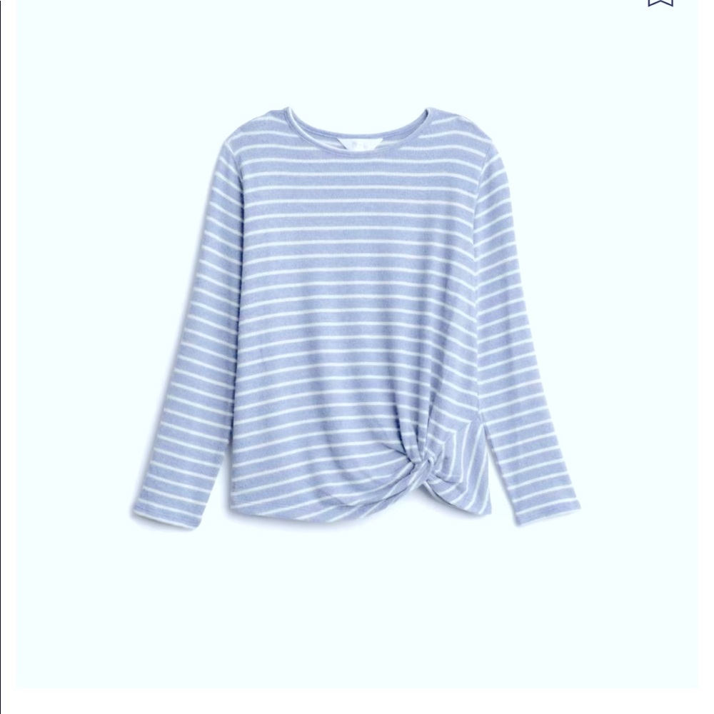 Rumi and Ryder The Side Knot Brushed Longsleeve